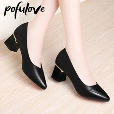 Shipping: Worldwide Express Shipping AvailableDelivery time: 7-15Days Fast ShippingReturns: Fast refund, 100% Money Back Guarantee.Brand Name: POFULOVEOrigin: Mainland ChinaUpper Material: PUToe Shape: Pointed ToeWith Platforms: NoHeel Height: Med (3cm-5cm)Heel Type: Square heelPump Type: BasicStyle: ClassicsFashion Element: PlatformSeason: Spring/AutumnOutsole Material: Rubberis_handmade: YesPattern Type: SolidInsole Material: PUOccasion: Office & CareerModel Number: SX-108Gender: WOMENFit: Fit Black School Shoes, Womens Summer Shoes Sandals, Shoes Office, Office Shoes Women, Black Kitten Heels, Women Heels, Genuine Leather Sandals, Wedding Shoes Heels, Womens Summer Shoes