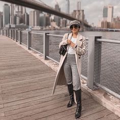 A boot that can handle any commute. pc: @things.sheloves #WomensFootwear #Boots #Heels #Style #Comfort #Commuter Boots Heels, Tall Boots