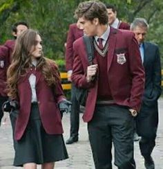 save me • mona kasten / maxton hall aesthetic Save Me Mona Kasten, English School Uniform, Maxton Hall Aesthetic, Red School Uniform, Hall Aesthetic, Private School Uniforms, Maxton Hall