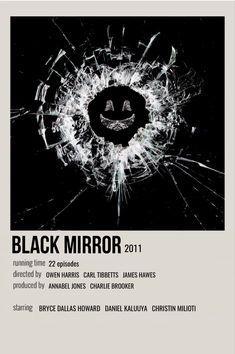 Black Mirror Minimalist Poster, Black Mirror Tv Show, Movie Description Posters, Psychological Thriller Movie Posters, Black Mirror Aesthetic, Black Mirror Show, Black Mirror Poster, Black Mirror Series, Mirror Poster