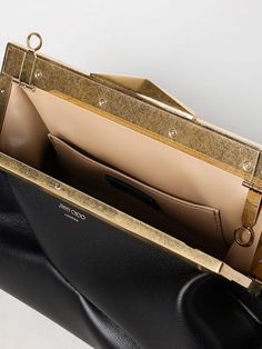 Clutch JIMMY CHOO Woman color Black Jimmy Choo Clutch, Clutches For Women, Black Clutch, Woman Colour, Jimmy Choo, Mini Bag, Bags Women, Black Color, Black