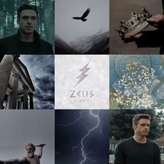 Zeus Face Claim, Zeus Percy Jackson, Percy Jackson Aesthetic, Jackson Aesthetic, Greek Mythology Gods, Son Of Zeus, Daughter Of Zeus, Greek Gods And Goddesses