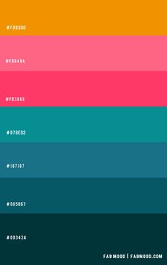 the color palette is shown with different colors