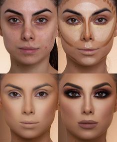 Asian Makeup Trends, Machiaj Smokey Eyes, Makeup Contouring, Contouring Makeup, Mekap Mata, Makeup Tip, Make Up Tutorials, Makeup Spray, Smink Inspiration