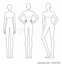 three female mannequins standing in different positions stock photo, images and royalty