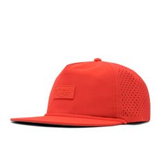 The angled view of melin's Coronado Brick Hydro - Infrared Mens Snapback Hats, Island Town, Hat Design, Small Island, Beach Town, Golf Course, Baseball Caps, Snapback Hat, Hat Designs