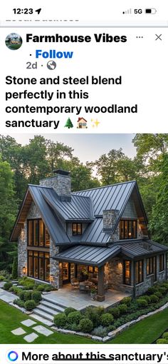 an image of a house that is featured on instagram