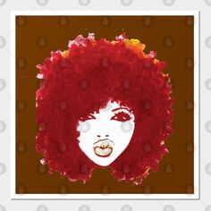 Curly Afro Autumn Natural Hair -- Choose from our vast selection of art prints and posters to match with your desired size to make the perfect print or poster. Pick your favorite: Movies, TV Shows, Art, and so much more! Available in mini, small, medium, large, and extra-large depending on the design. For men, women, and children. Perfect for decoration. Hair Wall, Hair Poster, Hair Print, Curly Afro, Best Pillow, Hair Designs, Case Stickers, Phone Case Stickers, Baseball Tshirts