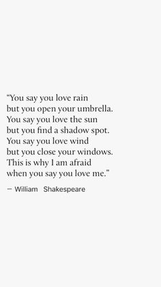 shakespeare quote about love on white background with black and white photo in the middle,