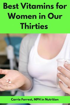 What vitamins supplements should a 30 year old woman take? This post shares information and recommendations for women of child-bearing age. Supplements For Women In 30s, Vitamin Supplements For Women, Best Vitamins For Women, Macro Nutrients, Good Vitamins For Women, Real Food Diet, Weight Gain Supplements, Probiotic Drinks