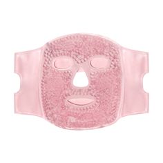 Cryo Chill Ice Beaded Face Mask - Skin Gym Cool Ice Mask, Ice Cube Face Mask, Face Mask Ice Cubes, Korean Glass Skin Cooling Mask, Ice Teraphy For Face, Ice Mask, Flawless Makeup, Custom Fit, Adjustable Straps