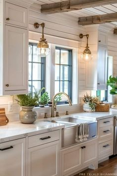 the kitchen is clean and ready to be used as a place for cooking or eating