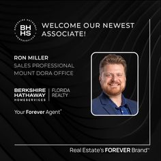 We are EXCITED to introduce our newest Sales Professional, Ron Miller to our team of associates in the Berkshire Hathaway HomeServices Florida Realty - Mount Dora office! 🎉🎉


Join us in welcoming Ron, Your Forever Agent℠ to Real Estate's Forever Brand! Follow us at Berkshire Hathaway HomeServices Florida Realty for more exciting company news!

Interested in joining one of the most influential and fastest-growing real estate networks in the world? Contact us today and see what the Berkshire Hathaway HomeServices name can do for your Real Estate career!

#BHHS #bhhsrealestate #mountdoraflorida #mountdorarealtor #mountdorarealestate #realestateforeverbrand #joinbhhs #foreveragent #foreverbrand #yourforeveragent #foreveryone

For You. For Life. For Everyone. Mount Dora Florida, The Berkshire, Mount Dora, Real Estate Career, Berkshire Hathaway, For Life, For Everyone, Career, Florida