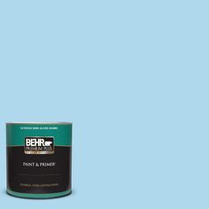 the behr paint is blue and green