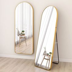 Color: (L)40x(H)150cm black Dressing Wall, Arched Mirrors, Full Length Mirror Stand, Metal Bedroom, Aesthetic Interior Design, Long Mirror, Floor Standing Mirror, Leaning Mirror, Arch Mirror