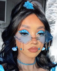 Y2k Makeup, Drag Make-up, Indie Makeup, Cute Eye Makeup, Smink Inspiration, Cool Makeup Looks, Eye Makeup Designs, Dope Makeup, Makijaż Smokey Eye