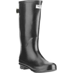 Forever Young has given the classic rain boot a much needed face lift. The trendy design and classic style of these rain boots will have you looking forward to wet weather. Featuring a mock zipper in the back of the boot from heel to top with a pull-tab buckle, this rain boot is stylish and tasteful. Made to be splash proof and water resistant, this boot will keep you warm and dry without compromising your personal style. The easy pull-on style fits over your favorite jeans or ponte pants, provi Weatherproof Boots For Rainy Season, Waterproof Boots For Rainy Weather, Waterproof Rain Boots For Rainy Season, Weatherproof Black Rain Boots, Classic Round Toe Boots For Rainy Weather, Classic Waterproof Rain Boots, Classic Waterproof Rain Boots With Round Toe, Classic Waterproof Rain Boots For Rainy Weather, Gloomy Day