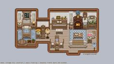 Stardew Valley Furniture Mod, Stardew Valley Home Interior, Chic Interior, Chic Furniture, Vintage Chic