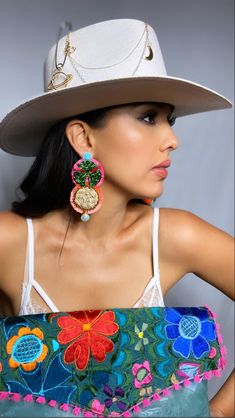 Mexico Artisan Spring Summer Mens Womens Hats CoLLection #bohofashion #bohofashionsummer #bohodress #bohostyle #womensclothing #womensfashion #mensfashion #menswear   #fedora #fedorahat #leathercraft #hat #sombreros #fashion #fashionblogger #mexican #mexico #beachhat #beachhatsforwomen #menstyle #mexicandesigns #coloresdecor #unique #elegant #designer #designerjewelry #beachhats #beachhatsformen #vacationhats #summerhat #summerhats #panamahats #strawhats Bohemian Multicolor Tassel Earrings For Festive Occasions, Elegant Multicolor Latkans Tassel Earrings, Festive Multicolor Tassel Earrings, Traditional Multicolor Tassel Earrings For Beach, Artisan Multicolor Beaded Tassel Earrings, Artisan Tassel Earrings For Festival, Traditional Multicolor Beaded Earrings With Tassels, Multicolor Handwoven Tassel Drop Earrings, Multicolor Handwoven Drop Tassel Earrings