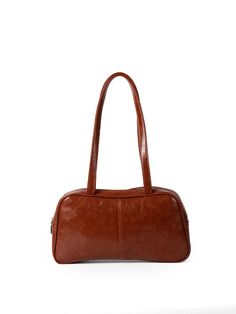 40994838872135 Classic Large Capacity Satchel Baguette Bag, Classic Large Capacity Baguette Satchel Bag, Classic Brown Baguette Bag With Large Capacity, Rectangular Dark Tan Shoulder Bag For Travel, Classic Baguette Bag With Large Capacity For Daily Use, Brown Baguette Bag With Adjustable Double Handle, Trendy Brown Baguette Bag For Daily Use, Trendy Brown Baguette Bag For Office, Brown Satchel Baguette Bag For Daily Use