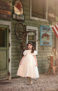 Girls 7-16 – Page 4 – TRISH SCULLY Dog Size Chart, First Communion Dresses, Communion Dresses, Dresses Shoes, First Communion, Wedding Attire, Childrens Clothes, Bodice, Flower Girl