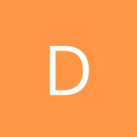 the letter d is shown in white on an orange background