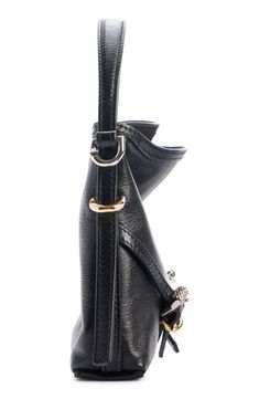 A new favorite among Givenchy bags, this belted leather crossbody combines sophistication with the hardware-heavy aesthetic of creative director Matthew Williams. Open top Top carry handle; removable, adjustable crossbody strap Leather Made in Italy Designer Handbags Designer Office Shoulder Bag With Metal Hardware, High-end Crossbody Shoulder Bag With Palladium Hardware, Luxury Leather Shoulder Bag With Metal Hardware, Crossbody Office Shoulder Bag With Palladium Hardware, Luxury Shoulder Bag With Top Handle And Gunmetal Hardware, Designer Business Shoulder Bag With Metal Hardware, Designer Shoulder Bag With Metal Hardware For Business, Designer Leather Shoulder Bag With Metal Hardware, Designer Shoulder Bag With Gunmetal Hardware For Business