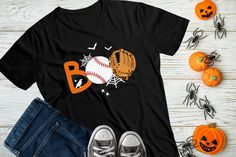 Halloween Baseball Shirt, Halloween Sports Shirt, Boys Halloween Shirt, Baseball Fan Shirt, Halloween Custom Shirt, Halloween Unisex Shirt, Halloween Shirt, Halloween Gift, Trick or Treat Shirt, Spooky Shirt, Boo Shirt, Ghost Shirt, Baseball Gift HOW TO PLACE YOUR ORDER 1. Look through ALL the photos to view sizing and color options. 2. Pick the color for shirt from drop down menu. 3. Pick your size in the second drop down menu. 4. Add to cart! 5. Want to add more items?!? Hit the back button and repeat the steps! 7. Check out! Make sure your shipping address is correct!  Our shirts are made to order specially for you. Because of this reason we don't accept returns or exchanges. Please check our color and size charts before you place your order. If you have any questions please send us a m Halloween Fan Apparel T-shirt, Black Halloween Fan Apparel Tops, Baseball Fan Shirts, Halloween Shirts For Boys, Boo Shirts, Halloween Tshirt, Baseball Mom Shirts, Baseball Gifts, Halloween Boys