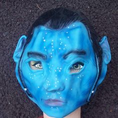 Jake Sully From Avatar Series Is Brand New With Tags. Blue Vinyl Mask With Ears. Covers The Front Of The Face And Half Of The Back. Child Sized. New With Tags. Sully Halloween, Pennywise Mask, Avatar Jake, Black Lace Choker Necklace, Jake Sully, Black Lace Choker, Lace Choker Necklace, Avatar Series, Blue Mask