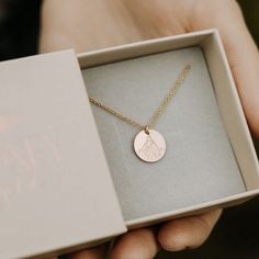 "Our original Christus necklace in 14k gold filled! This is a high quality necklace that won't tarnish or lose its gold color. This necklace is the perfect way to remember Christ every day. 12.7mm gold-filled disc 16\" gold-filled chain" Gold Filled Chain, Gold Filled, Gold Color, Pendant Necklace, Chain, Pendant, Gold, Color