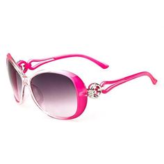 Luxury Elegant Plastic Sunglasses For Spring, Luxury Pink Elegant Clip-on Earrings, Luxury Pink Clip-on Jewelry, Vintage Pink Sunglasses With Uv Protection, Luxury Pink Retro Sunglasses, Luxury Vintage Cabochon Clip-on Earrings, Colored Sunglasses, Vintage Accessories, Vintage Pink