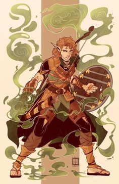 Life Cleric Dnd, Dnd Character Design Cleric, Cleric Dnd Art, Wood Elf Dnd, Nature Cleric, Dnd Oc Art, Dnd Character Inspiration, Cleric Character Design, Life Cleric