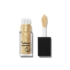 Elf Glitter, Elf Products, Dream Products, Glitter Lip, Korean Stuff, Glitter Lip Gloss, Golden Pearl, Elf Cosmetics, Lipstick Collection