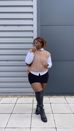 Plus Size Baddie, Plus Size Winter Outfits, Plus Size Baddie Outfits, Casual Chic Outfits, Plus Size Fall Outfit, Classy Casual Outfits, Casual Chic Outfit