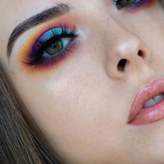 Eye Ideas, Quick Makeup Tutorial, Lunar Beauty, Event Makeup, Color Makeup, Colorful Eye Makeup, Makeup Eye Looks, Uk Products, Gothic Makeup