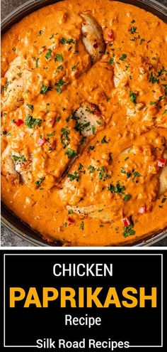 Chicken paprikash is a hearty Hungarian comfort dish of tender chicken served in a paprika cream sauce with onions, peppers, and tomatoes. Chicken Paprikash, Chicken Casseroles, Cornish Hens, Paprika Chicken, Indian Foods, Homecooked Meals, Vegetable Stew, Main Dish Salads, Comfort Dishes