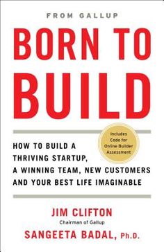 the book cover for born to build