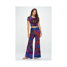 "95% Rayon & 5% Spandex Fits S/M/L/XL Measurement: Length: 39\" Hip: 25\"-40\" Inseam: 28\"" Gina Ford, Patchwork Shorts, Womens Trousers, Bell Bottom Pants, Bell Bottom, Measurement Length, Overall Shorts, Bell Bottoms, Matching Sets