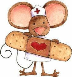 a drawing of a mouse holding a piece of bread with the words hope in french