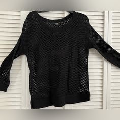 Questions? Leave A Comment Below! Black Mesh, Colorful Sweaters, Long Sleeve Tees, Womens Tops, Tops & Tees, Long Sleeve, Women Shopping, Black, Color