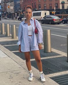 Matching Set Outfit Summer, Maria Beltre, Stripped Outfit, Trendy Outfit Inspo, Matching Sets Outfit, Set Outfits, Outfit Vintage, Causual Outfits, Hottest Fashion Trends