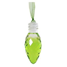 Facet Acrylic Christmas Bulb Ornament Is A Colorful Realistic Multi Facet Christmas Light Bulb Ornament.. 3.75 In H X 1.5 In W X 1.5 In D. Purchase includes One Ornament. Light Bulb Ornaments, Christmas Light Bulbs, Christmas Products, Holiday Ornament, Christmas Light, Green Light, Your Shopping List, Holiday Ornaments, Hanging Ornaments