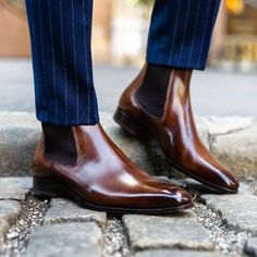 Gentleman t Brown Boots Outfit Men, Chelsea Boots Men Outfit, Boots Men Outfit, Chelsea Shoes, Chelsea Brown, Brown Shoes Men, Boots Outfit Men, Der Gentleman, Mens Dress Boots