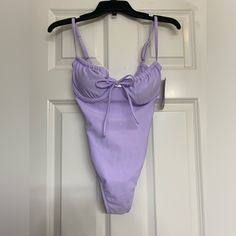 Nwt Wild Fable Lavender 1pc Swimsuit Size Xs (0-2) Wild Fable, Color Purple, Womens Swim, Lavender, One Piece, Purple, Women Shopping, Color