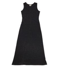 Womens Dress: Es.Se Vintage 80's Black & Silver Sleeveless Long Glitter Dress Womens UK L Please check measurements as many vintage items run small. Fast Shipping! Pit to Pit: 17" Length" 53 Hem: 27 SKU:UD196 Terms Of Sale: We require cleared payment before an item is dispatched. This item is used unless stated otherwise. Returns: Any item can be returned, buyer pays return postage. 2nd class with proof of postage is fine, please keep receipt for proof of postage. Please include your name (user, Long Glitter Dress, Glitter Dress Long, Glitter Dress, Womens Dress, Dress Clothes For Women, Negative Feedback, Your Name, Black Silver, Favorite Outfit