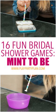 Lingerie Shower Games, Mint To Be, Printable Bridal Shower Games