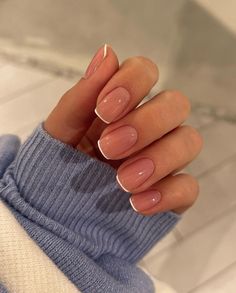 Wow Nails, Subtle Nails, Simple Gel Nails, Minimal Nails, Her Nails, Cute Gel Nails