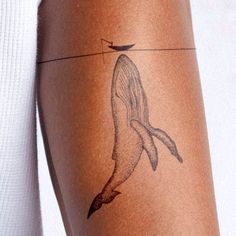 As Above So Below Tattoo, Food Tattoo, Whale Tattoo, Basic Tattoos, Whale Tattoos, Inkbox Tattoo, As Above So Below, Tattoo Signs, Tasteful Tattoos