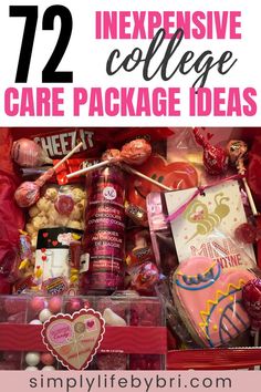 inexpensive college care package ideas Halloween Care Package Ideas, Army Care Package, Study Aesthetic Wallpaper, Care Package Decorating, College Gift Baskets, Student Care Package, College Care Package Ideas, Student Valentines, Halloween Care Packages