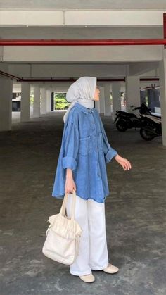 Style Kemeja, Muslimah Fashion Casual